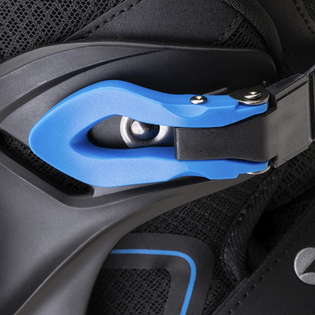 Łyżworolki męskie Hi-tec ABEC-7 czarno-niebieskie rozmiar 40