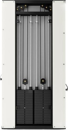 Brama przyścienna treningowa podwójna ze stosem HMS