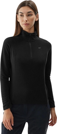 Bluza polarowa damska 4F F031 głęboka czerń 4FAW23UFLEF031 20S