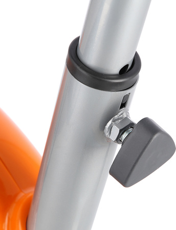 Rower mechaniczny One Fitness RW3011 srebrno-pomarańczowy