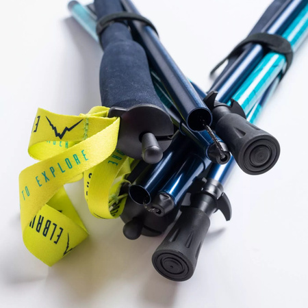 Kije kijki trekkingowe składane do chodzenia biegania Elbrus Fitzroy 115cm