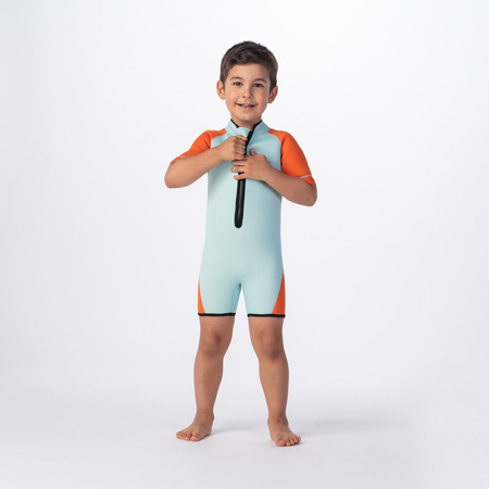 Dziecięca pianka surfing Aquawave Surfini Kids tanager turquoise/rush rozmiar 122