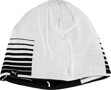Czapka Puma LIGA Reversible Beanie dwustronna czarno-biała 22357 03