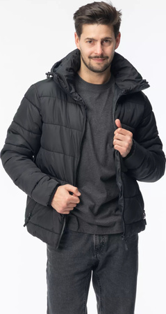 Męska kurtka zimowa pikowana z kapturem Martes Mafi rozmiar XXL