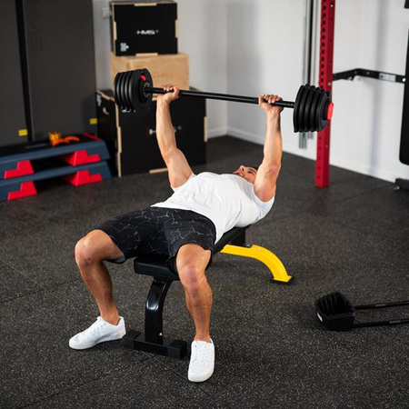 Zestaw regulowanych sztangielek 43,5 kg HMS sgr40 pro set 2w1