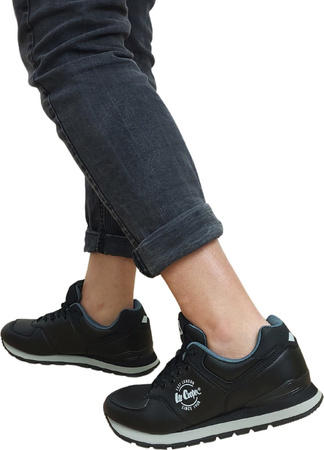 Buty męskie sportowe miejskie Lee Cooper czarne LCJ-23-31-3073M