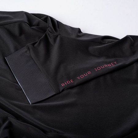 Damska koszulka rowerowa Radvik Alpha LDS czarna rozmiar XS