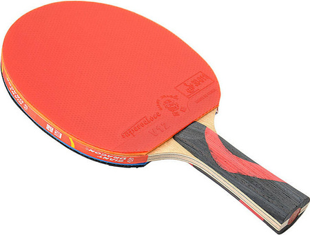Rakietka do tenisa stołowego ping-ponga Giant Dragon 8★ N8081 2 piłeczki, pokrowiec