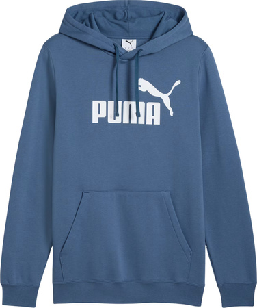 Bluza męska Puma ESS No.1 Logo Hoodie FL niebieska 682571 80