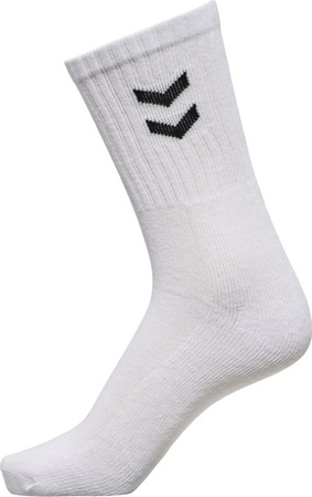 Skarpety Hummel Crew Socks Basic 3-pack białe 022030-9001