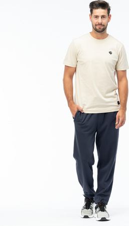 Męskie spodnie dresowe bawełniane mikropolar Iguana Ivanil rozmiar XL