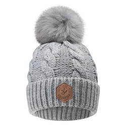 Czapka zimowa dziecięca Bejo Cindy jrg szara