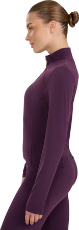 Bluza damska 4F F1873 ciemny fiolet 4FWAW25TSWSF1873 50S