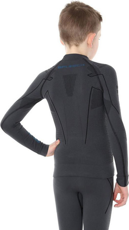 Bluza termoaktywna dla dzieci Brubeck Thermo grafitowa LS13640