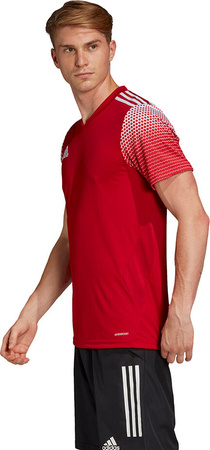 Koszulka męska adidas Regista 20 Jersey czerwono-biała FI4551