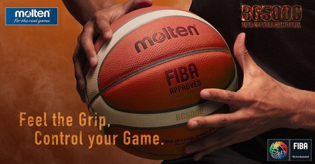 Piłka do koszykówki koszykowa Molten B6G5000 BG5000 rozmiar 6