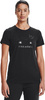 Koszulka damska Under Armour Live Sportstyle Graphic SSC czarna 1356305 002