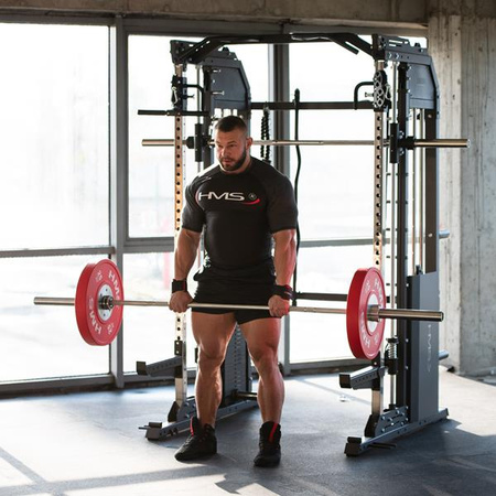 Pasy treningowe do martwego ciągu uchwyty do podnoszenia ciężarów HMS f4436 2 sztuki