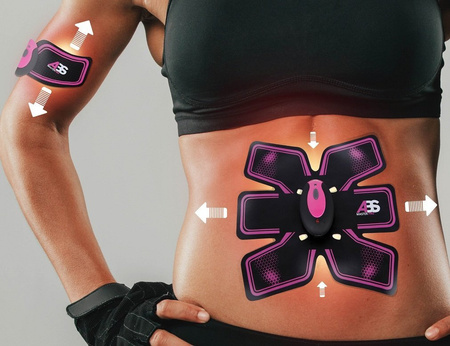 Elektrostymulator mięśni ABS master pro multi set