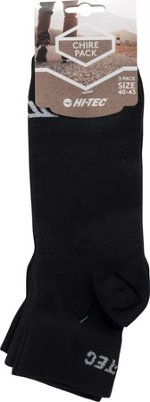 Męskie skarpety za kostkę bawełniane Hi-tec Chire 3pak rozmiar 36-39