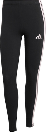 Legginsy damskie adidas Essentials 3-Stripes Cotton czarne JW1815