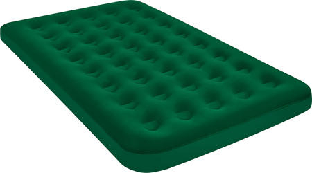 Materac welurowy dwuosobowy kempingowy Nils Camp NC2802 zielony 191x137x22 cm
