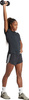 Spodenki damskie adidas Pacer Training 3-Stripes Woven High-Rise czarne IT7760