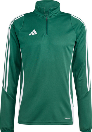 Bluza męska adidas Tiro 24 Training Top zielono-biała IS1040