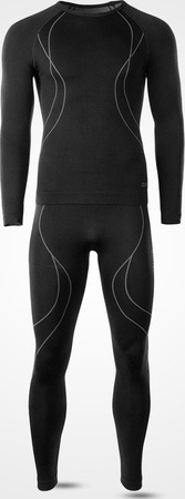 Męska bielizna termoaktywna zestaw bluza spodnie kalesony legginsy Hi-Tec Ikar Set rozmiar 3XL