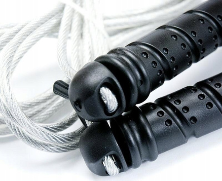 Skakanka z linką stalową Allright 280 cm