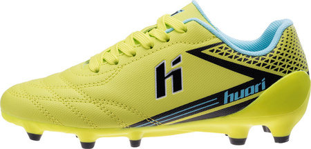 Buty piłkarskie korki Huari Octubri Jr żółte rozmiar 35