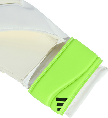 Rękawice bramkarskie dla dzieci adidas Predator Training limonkowe JN5362