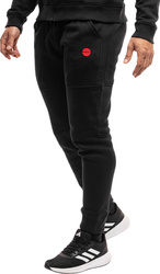 Spodnie męskie Ozoshi James czarne OZ93933