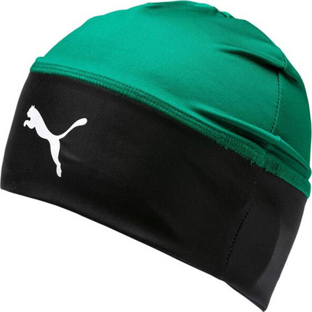 Czapka Puma Liga Beanie Senior zielono-czarna 22355 04