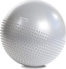 Piłka gimnastyczna masujaca fitness HMS yb03n 65cm jasnoszara