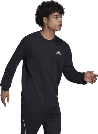 Bluza męska adidas Essentials Fleece Sweatshirt czarna GV5295