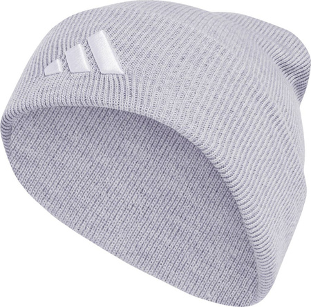 Czapka adidas New Logo Beanie Cuff szara JX5746