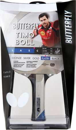 Rakietka do tenisa stołowego ping-ponga Butterfly Timo Boll Platin