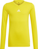 Koszulka termoaktywna dla dzieci adidas Team Base Tee żółta GN7514