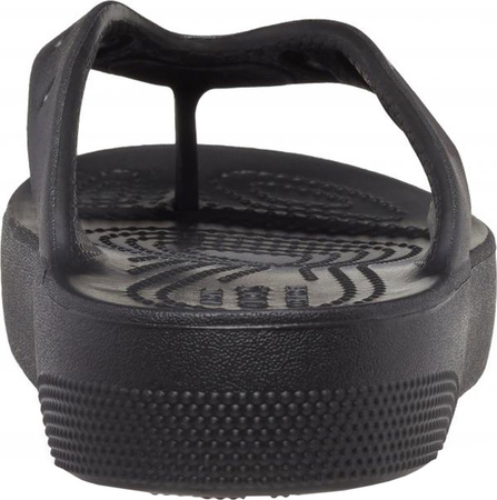 Klapki damskie Crocs Classic Platform Flip czarne 207714 001