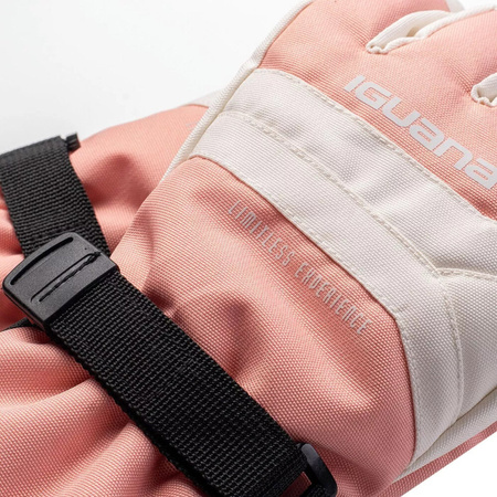 Damskie rękawice zimowe narciarskie rękawiczki snowboardowe Iguana Alessia W rozmiar S/M