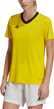 Koszulka damska adidas Entrada 22 Jersey żółta HI2125