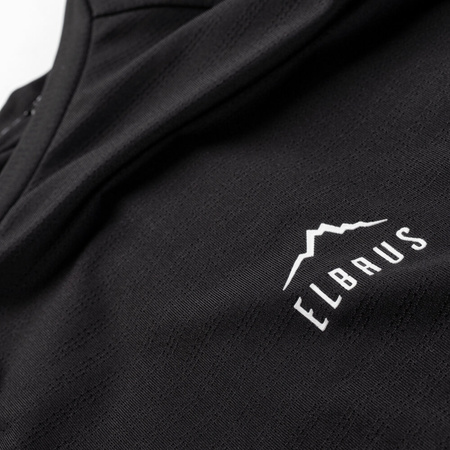 Męska koszulka z krótkim rękawem Elbrus Jari czarny rozmiar S