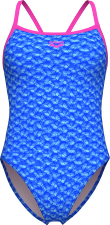 Damski Strój Kąpielowy Women's Arena Monogram Swimsuit Challeng  dress blues rozmiar 32