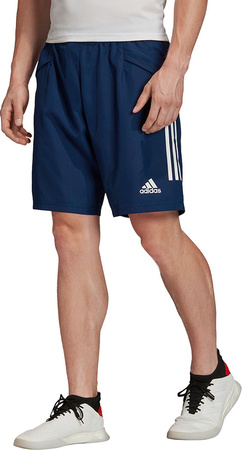 Spodenki treningowe krótkie męskie adidas Condivo 20 DT Short granatowo-białe ED9227