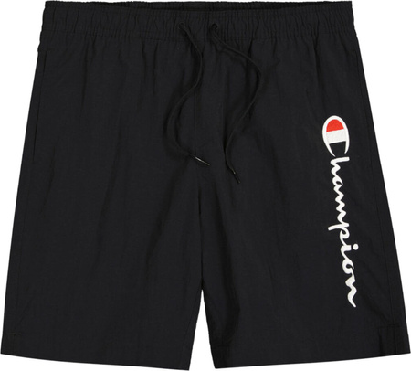 Spodenki kąpielowe męskie Champion Beachshort czarne 219978 KK001