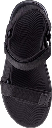 Sandały dziecięce turystyczne trekkingowe Hi-tec Apodis Teen czarne rozmiar 37