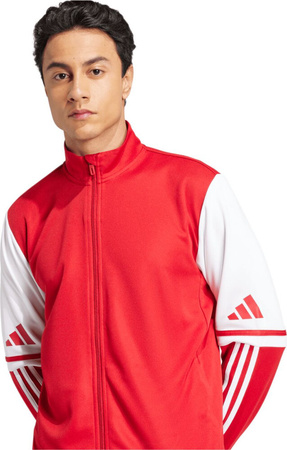 Bluza męska adidas Squadra 25 Training czerwono-biała JD2979