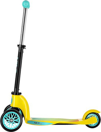 Hulajnoga balansowa składana 2w1 dziecięca Nils Fun HLB202 limonka