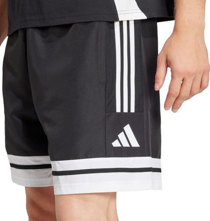 Spodenki męskie adidas Squadra 25 Downtime czarne JD9274